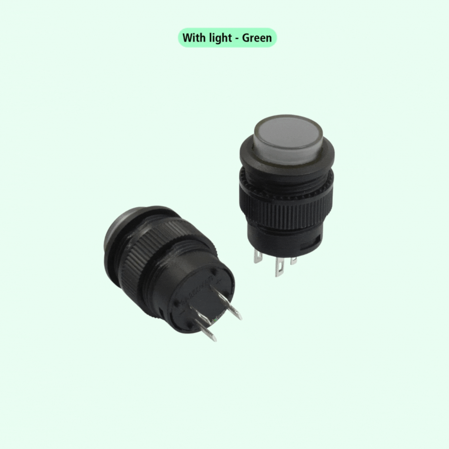 R16-503AD 16mm Push Button Switch [Self-Lock]