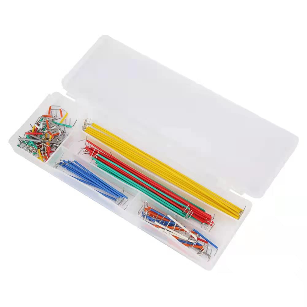 140 Pcs U-Shape Breadboard Jumper Wire Kit