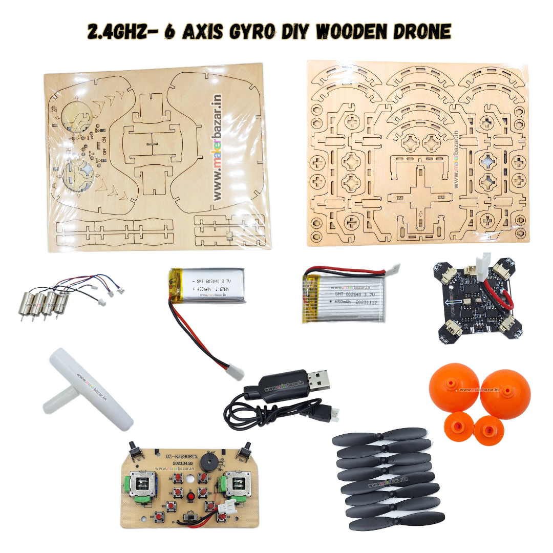 YYW Four-Axis Assembly DIY Scientific Education Quadcopter