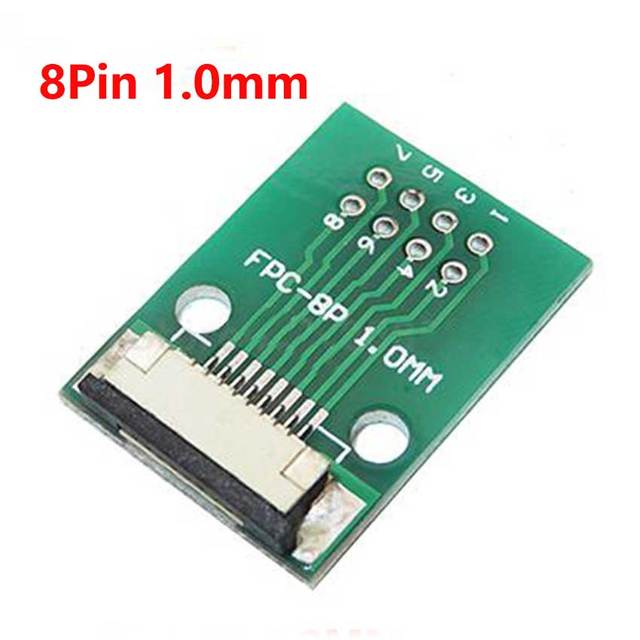 FFC / FPC Adapter Board 1mm to 2.54mm Soldered Connector