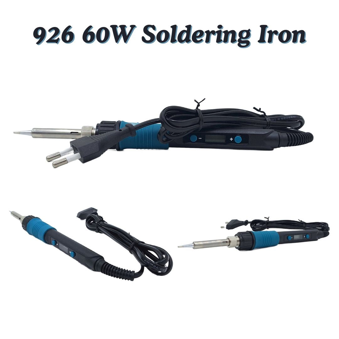 Siron: 926 60W Digital Adjustable Temperature Soldering Iron with LCD Display