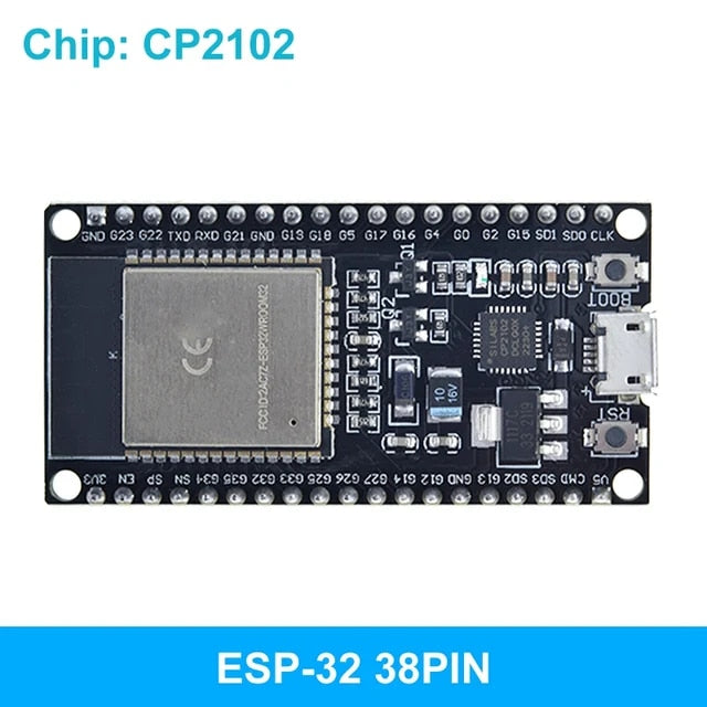 ESP32 WROOM WiFi BLE Bluetooth IOT Node MCU Board