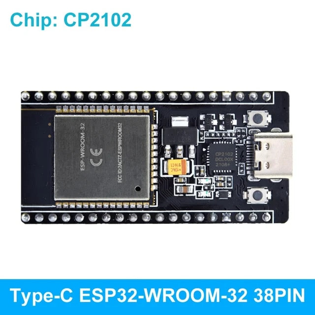 ESP32 WROOM WiFi BLE Bluetooth IOT Node MCU Board