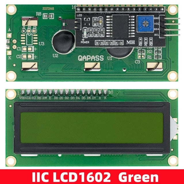 16x2 LCD1602 Parallel LCD Display With IIC I2C Interface