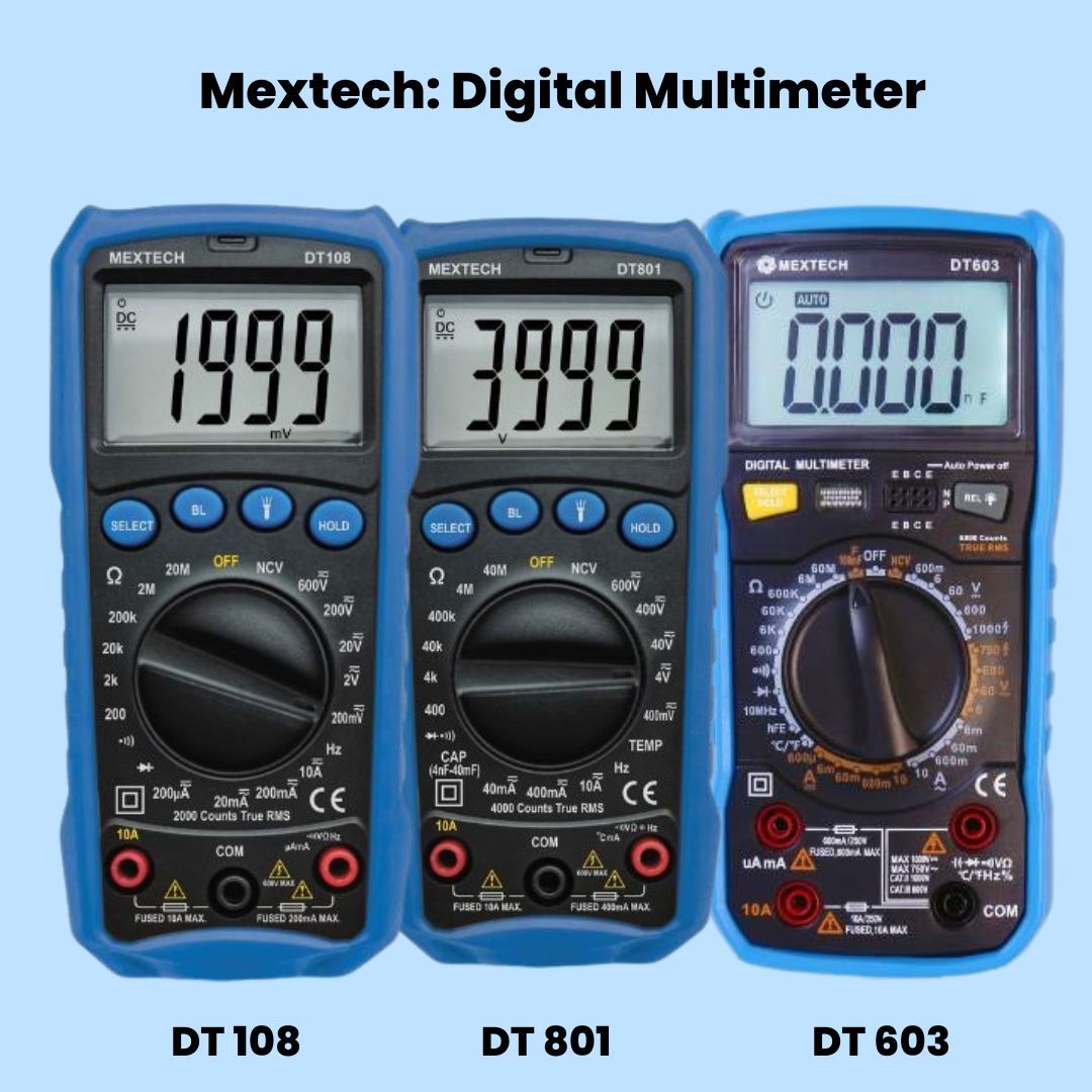 Mextech: True RMS Digital Multimeter