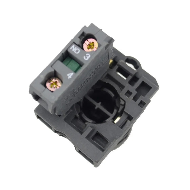 XB5 22.5mm Momentary Flush Push Switch Button Normally Open with ZBE-101 Contact Block