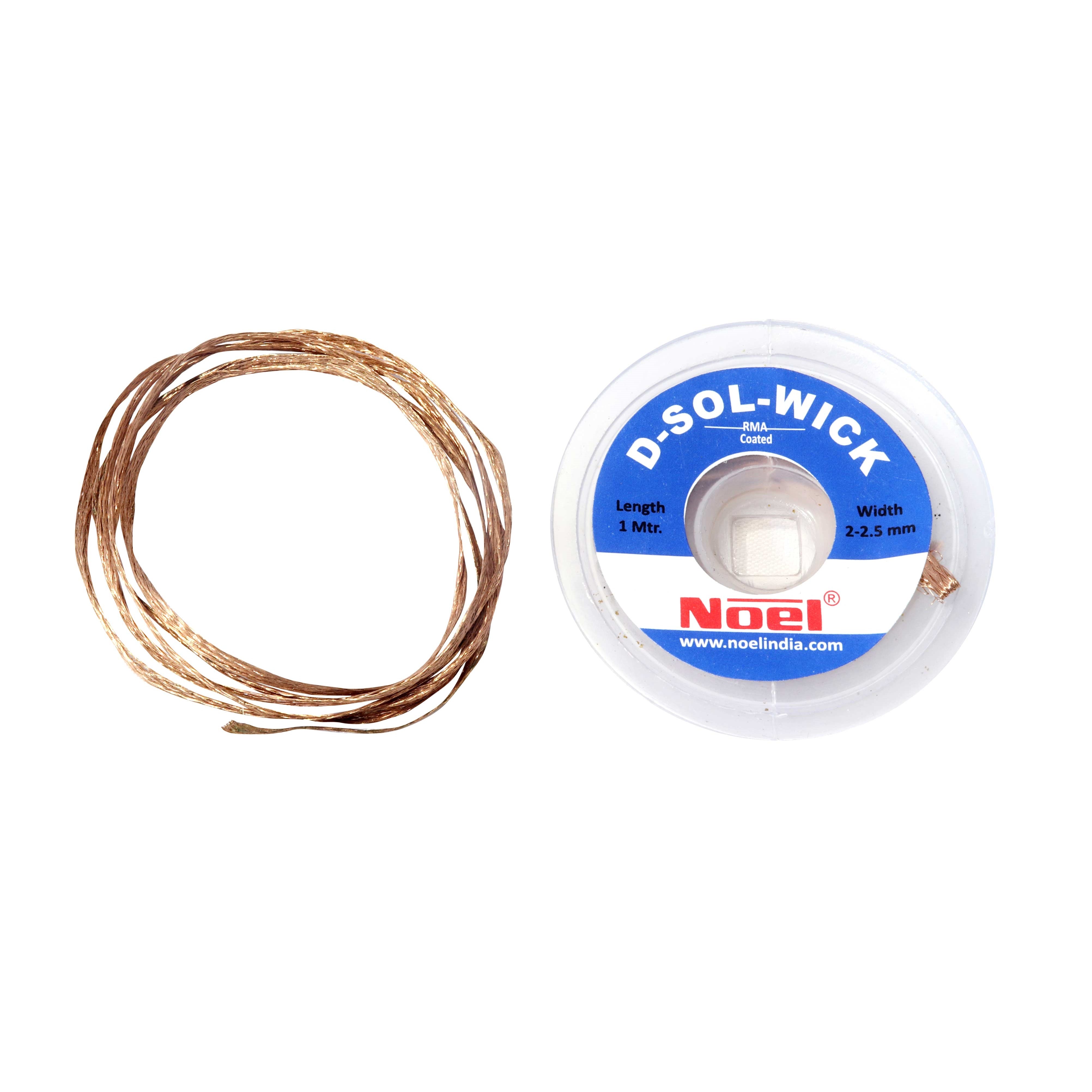 Noel D-Sol-Wick Desoldering Copper Roll 1mtr