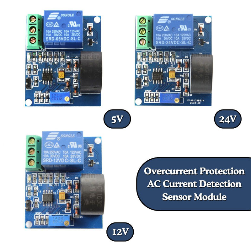 Buy Overcurrent Protection AC Current Detection Sensor Module | Makerbazar