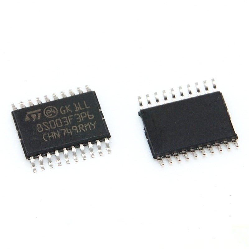 ST: STM8S003F3P6TR - 8bit Microcontroller 20Pin IC