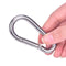 304 Stainless Steel Spring Carabiner Snap Hook Keychain