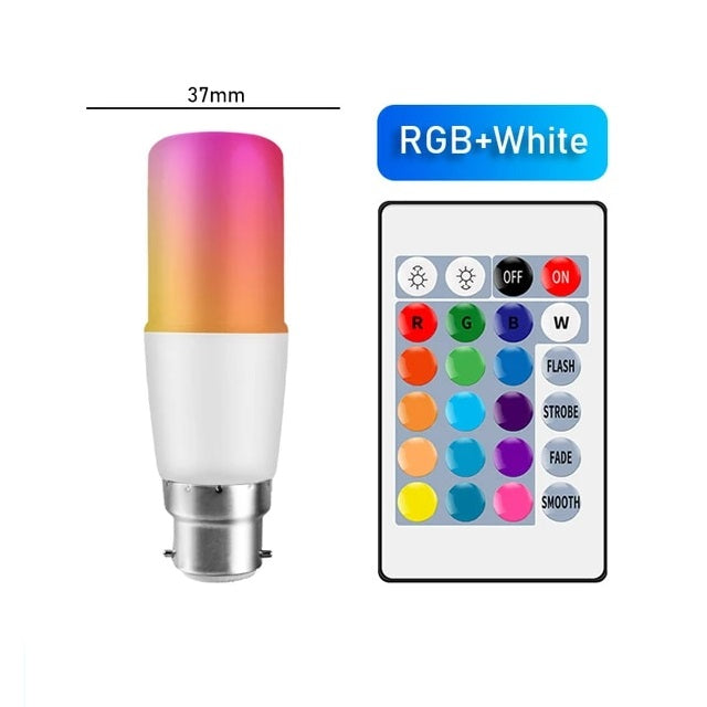 RGB+White AC LED Bulb with Remote