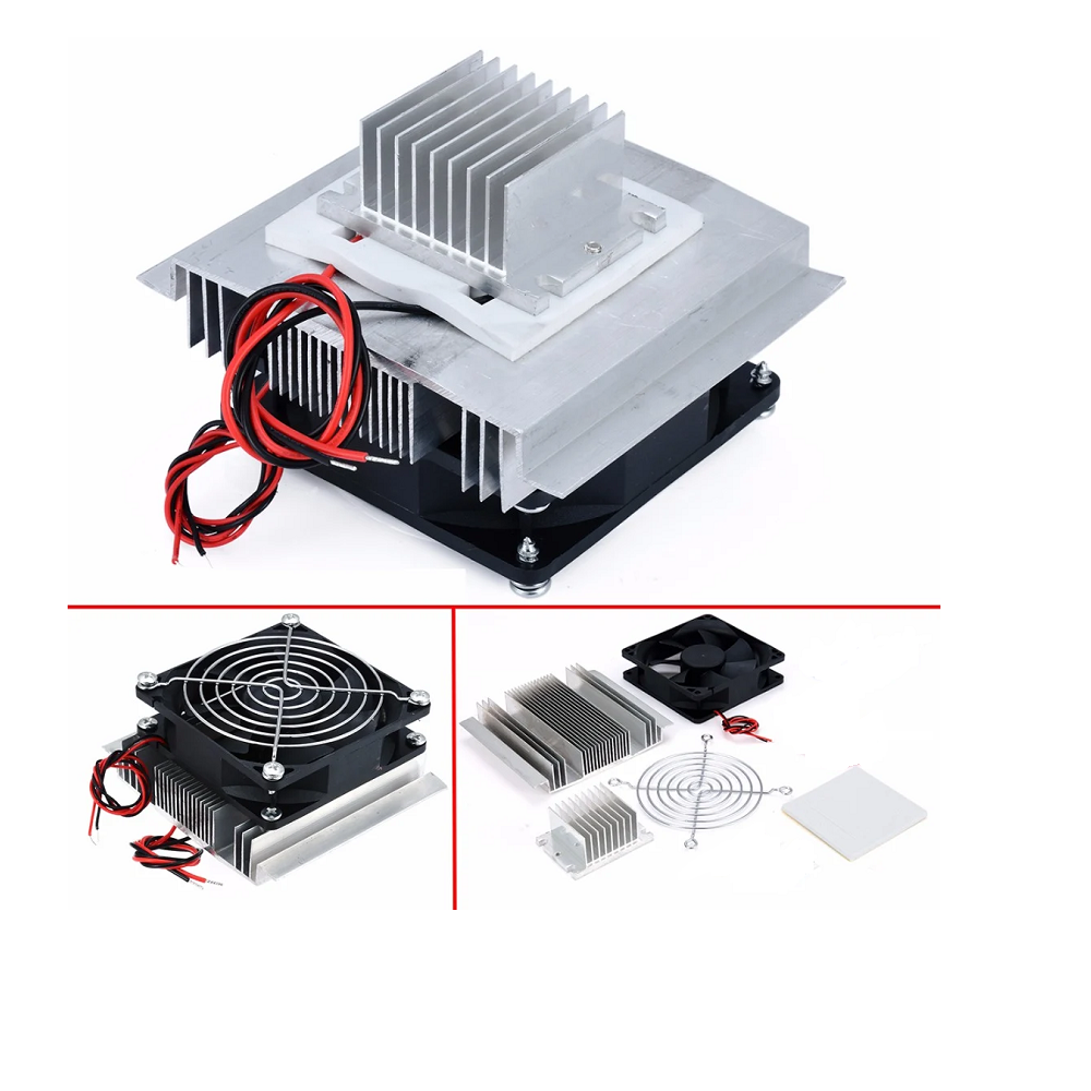 Peltier Module Fan Thermoelectric Peltier Refrigeration Cooling System DIY Kit