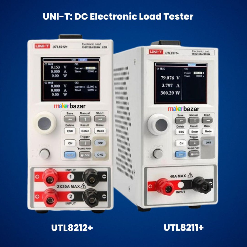 UNI-T | DC Electronic Load Tester | UTL8211+| UTL8212+