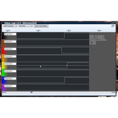 USB Logic Analyzer 24M 8 Ch Channels