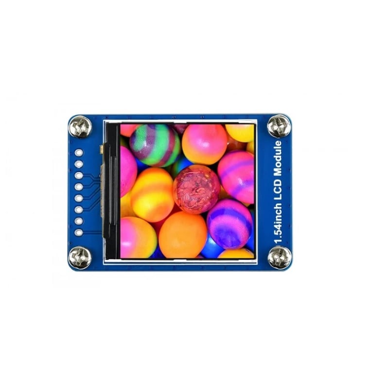 Waveshare: 18079 1.54inch LCD Display Module, IPS, 65K RGB, 240x240