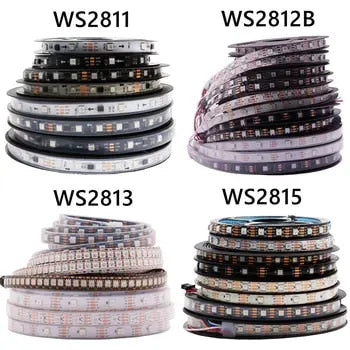 5-Volt WS2812B DC RGB Addressable LED Strips Roll