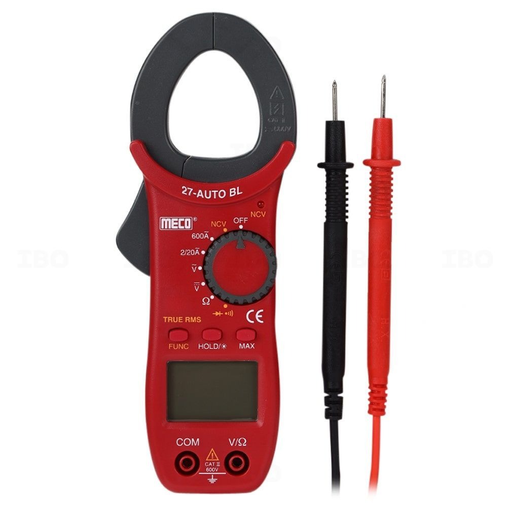 Meco 27-Auto BL TRMS Digital AC Clamp Meter 400A 600V