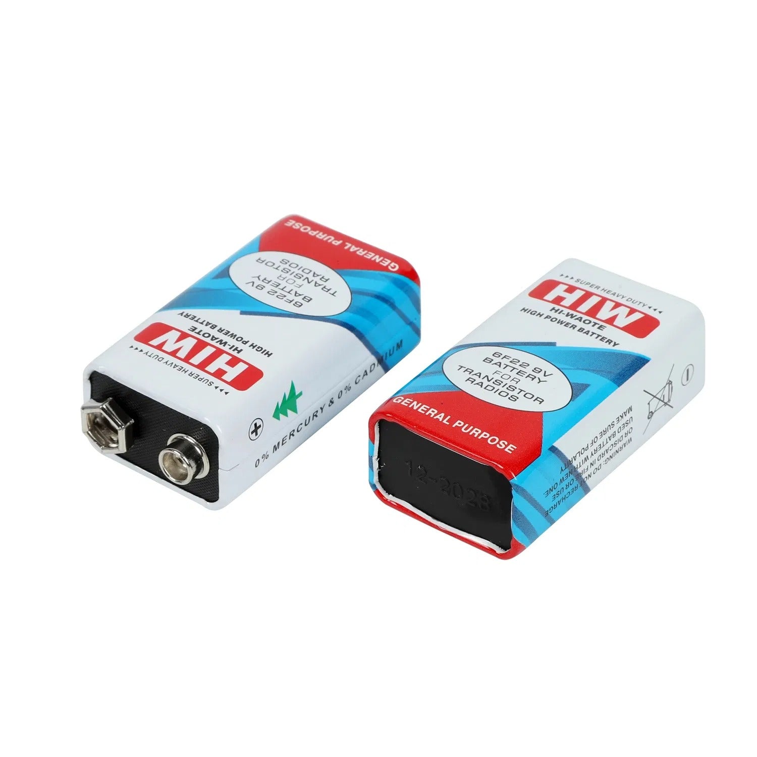 HIW Hi-Waote 9-Volt Battery