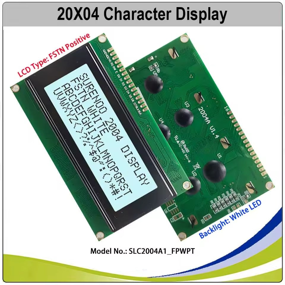 20X4 LCD2004 Parallel LCD Display Screen