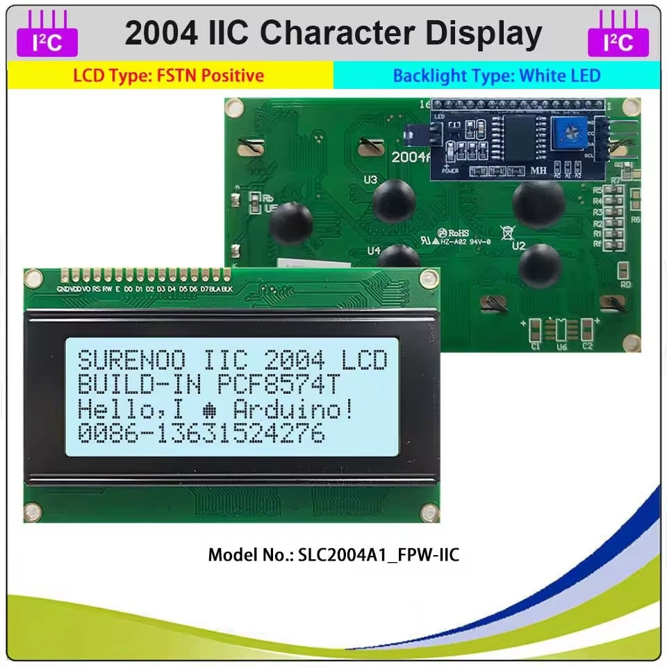 20X4 LCD2004 Parallel LCD Display Screen