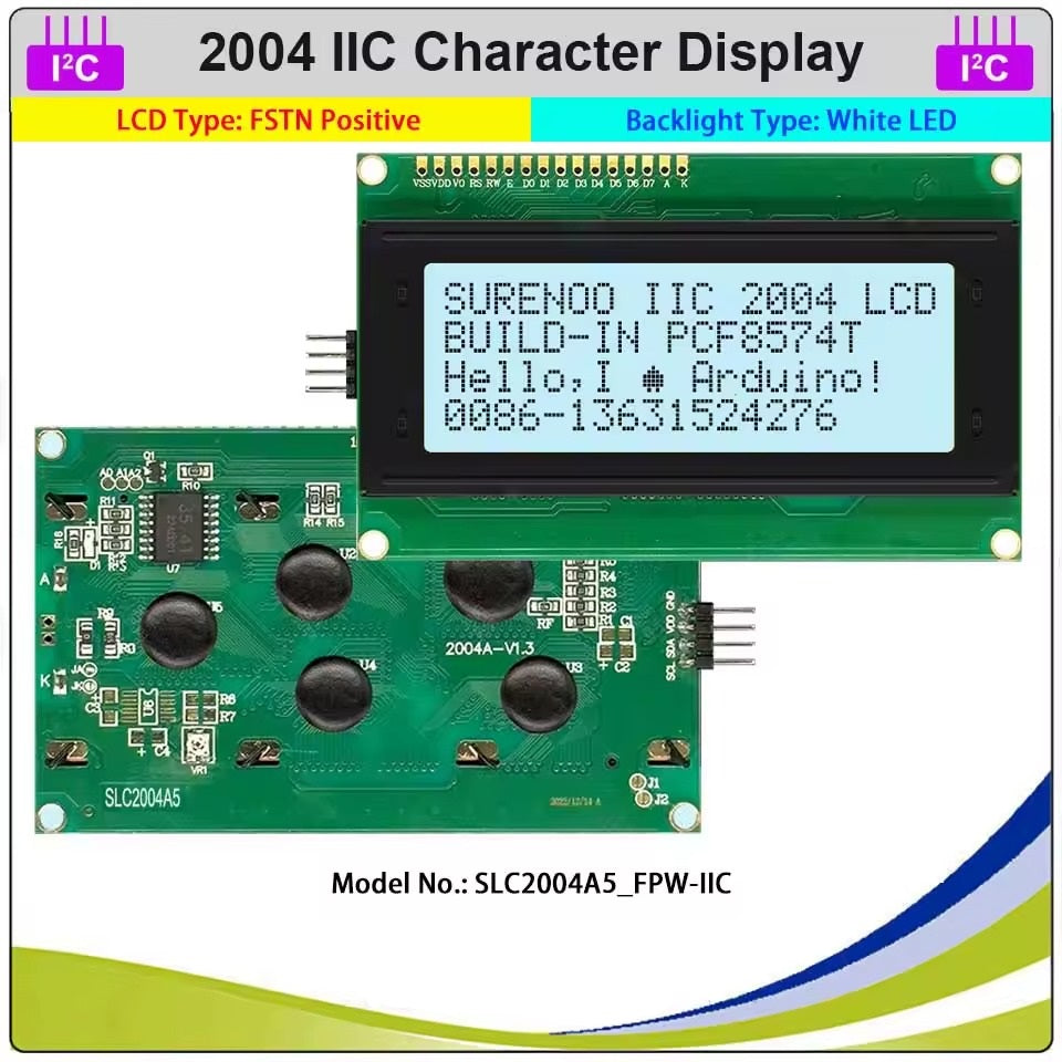 20X4 LCD2004 Parallel LCD Display Screen