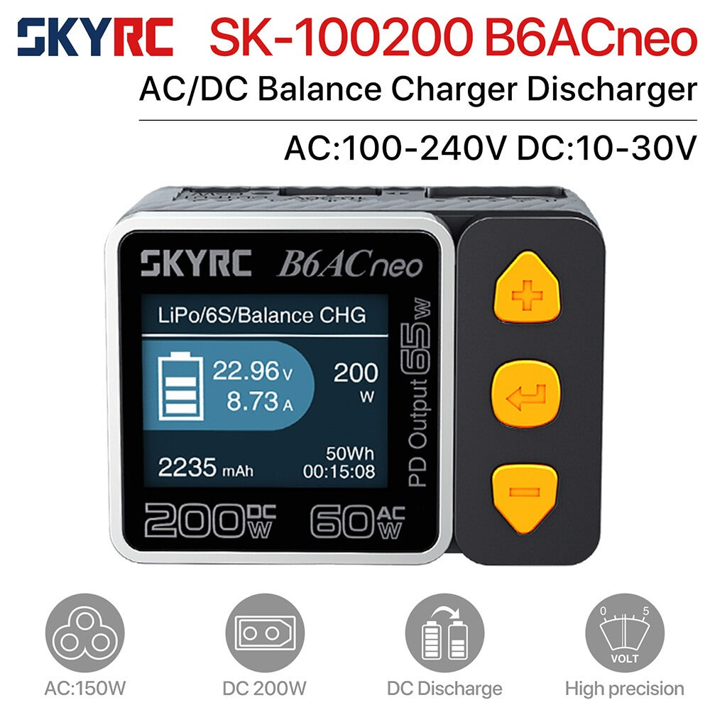SkyRC B6 Neo Series Smart Balance Charger for RC Batteries