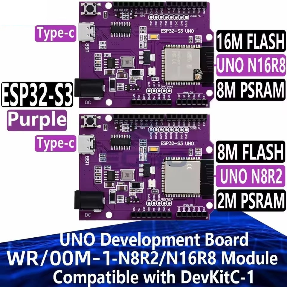 ESP32-S3 UNO Development Board WiFi Bluetooth