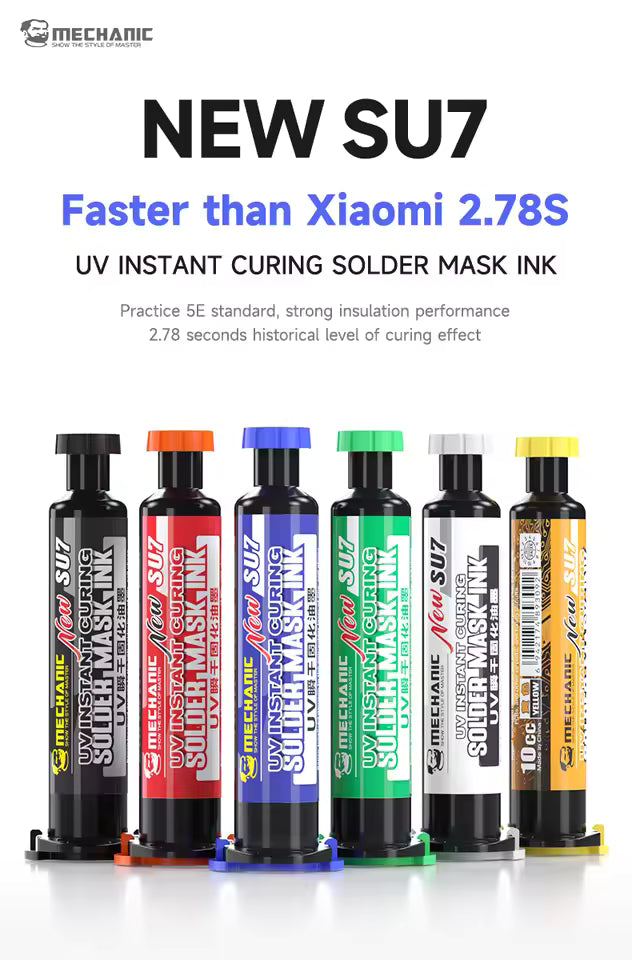 Mechanic SU7 UV Instant Curing Solder Mask Ink