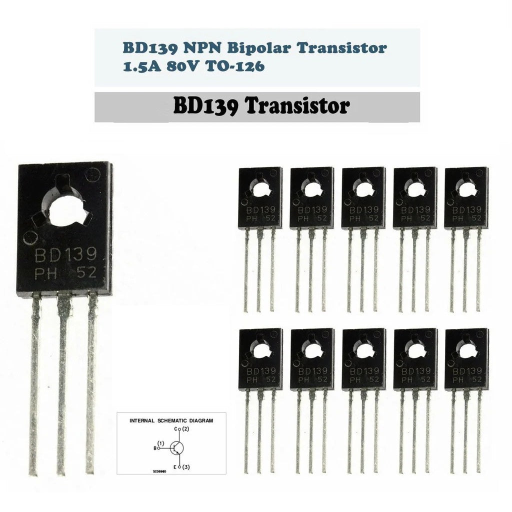 BD-Series Power Transistors TO-126 – Amplifier & Switching