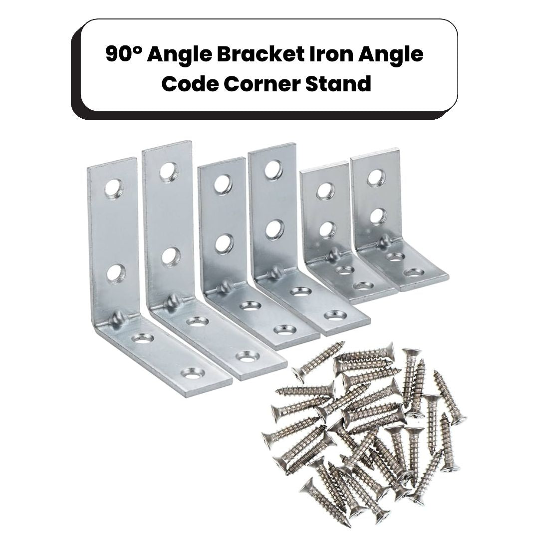 90° L Bracket Right Angle Shape Corner Stand