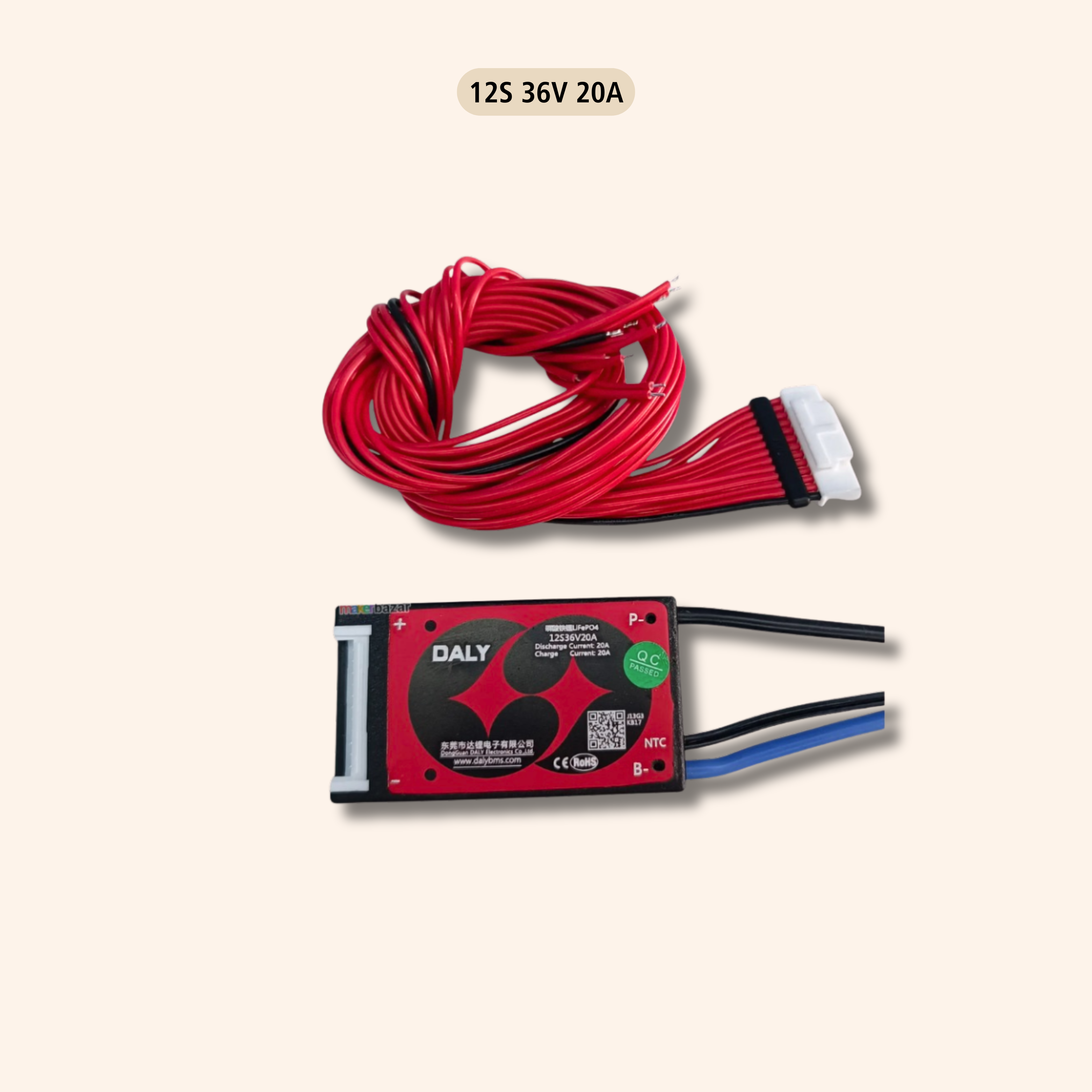 Daly: H-Series LiFePO4 BMS LFP Standard Battery Management System with Common Port