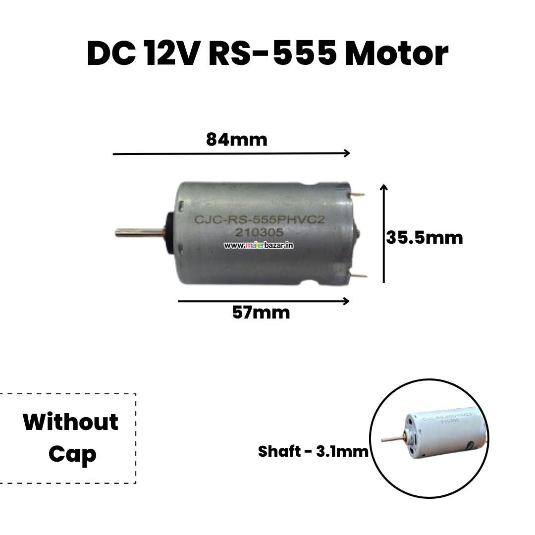 DC 12V RS-555 Motor