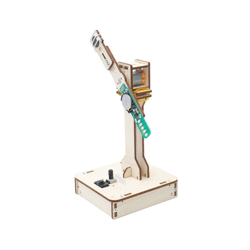 Buy wooden rotating led display stem kit | Makerbazar