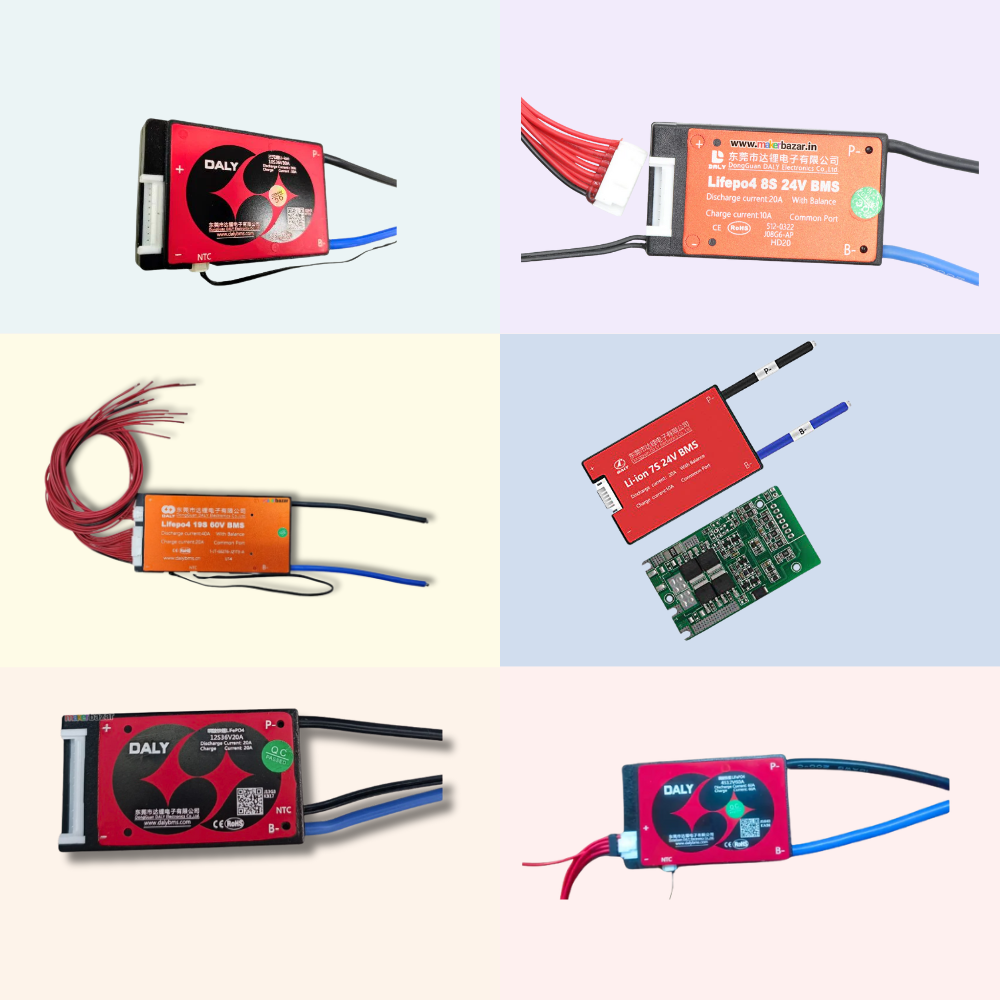 Daly: H-Series LiFePO4 BMS LFP Standard Battery Management System with Common Port