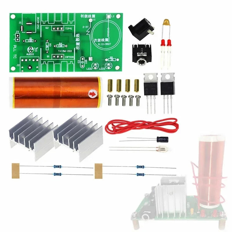 Mini DIY Tesla Coil Circuit Kit