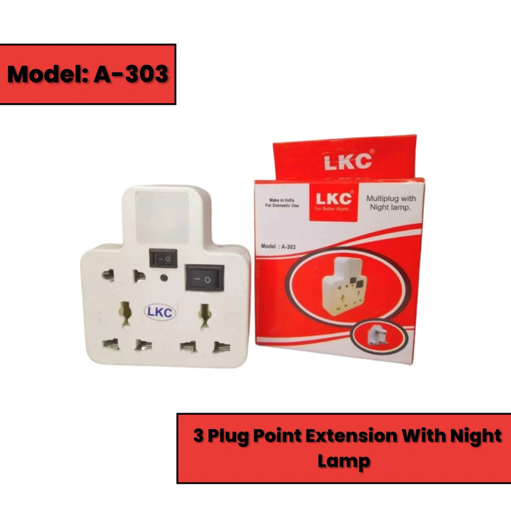 Extention Plug Point Buy LKC: Extension Boards and Plug Sockets | Makerbazar