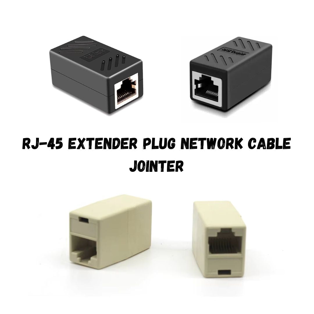 RJ-45 Female To Female LAN Cable Joiner Extender Plug