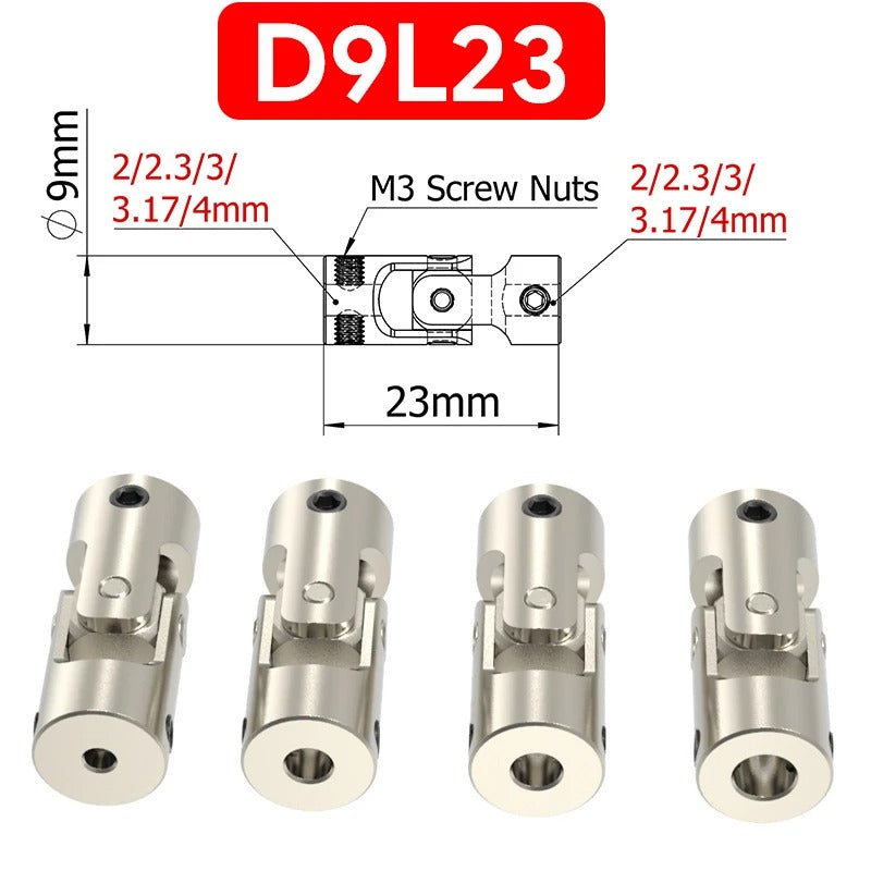 Universal Joint Metal Coupling for RC Cars