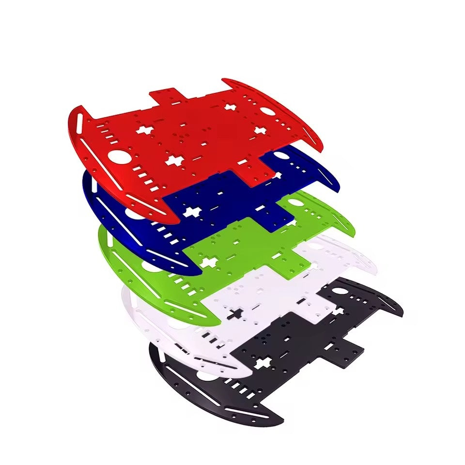 [Only Chassis] Smart Robotic Car Acrylic Chassis