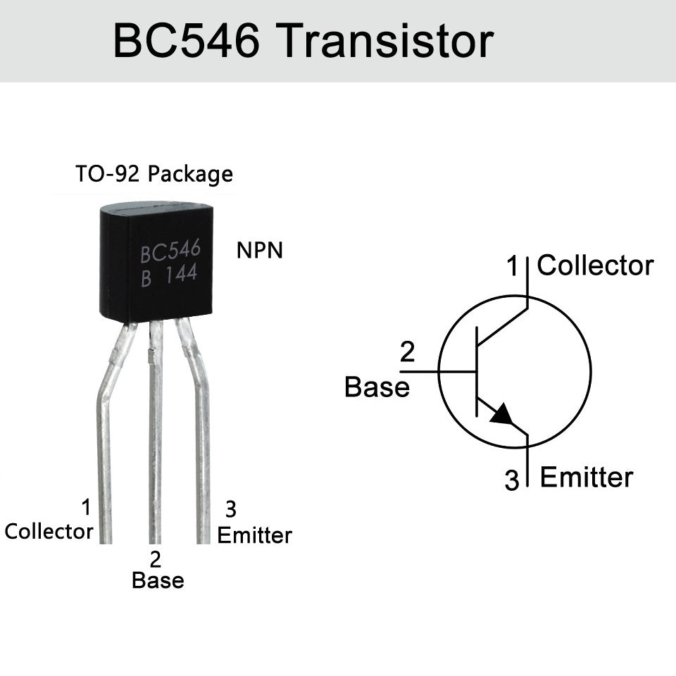 BCxxx General Purpose Transistors [TO-92]
