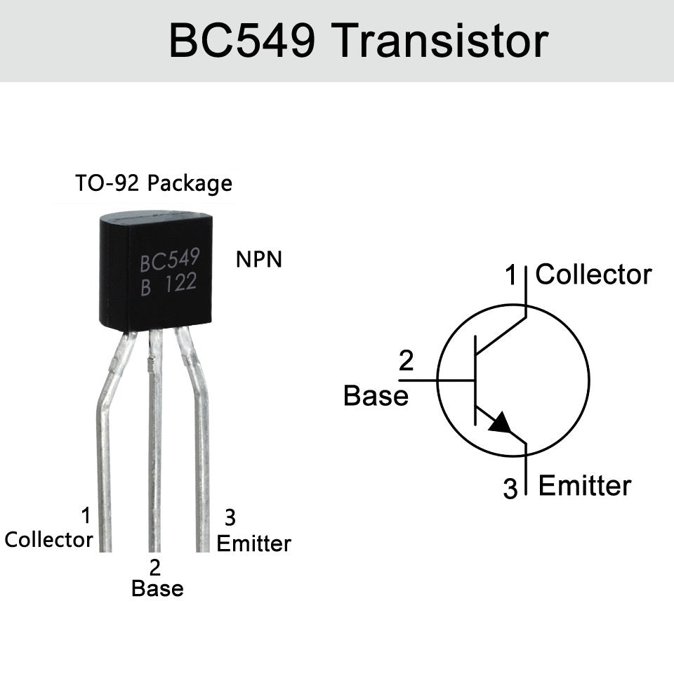 BCxxx General Purpose Transistors [TO-92]