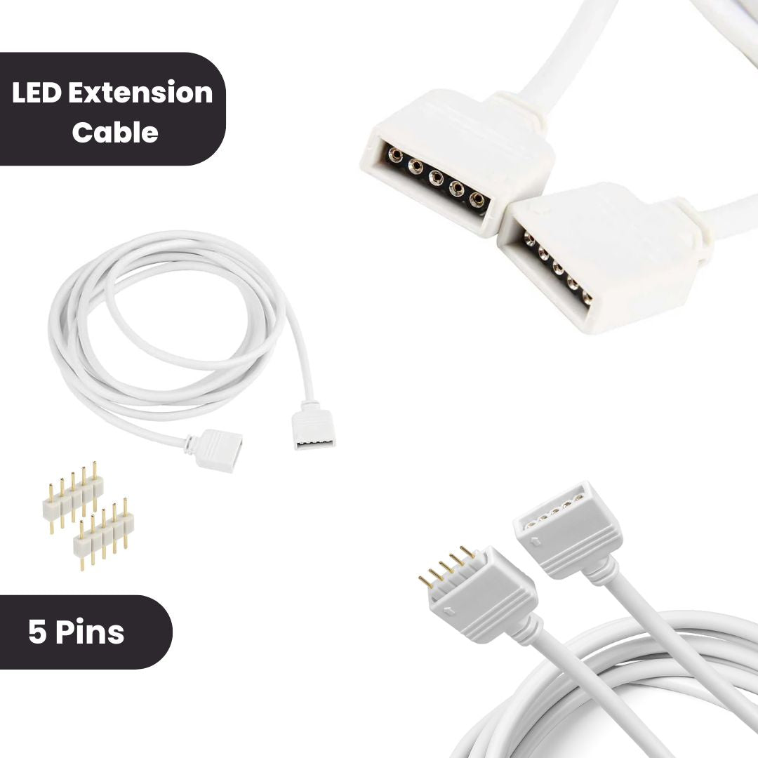 LED Strip Connector Extension Cable Cord