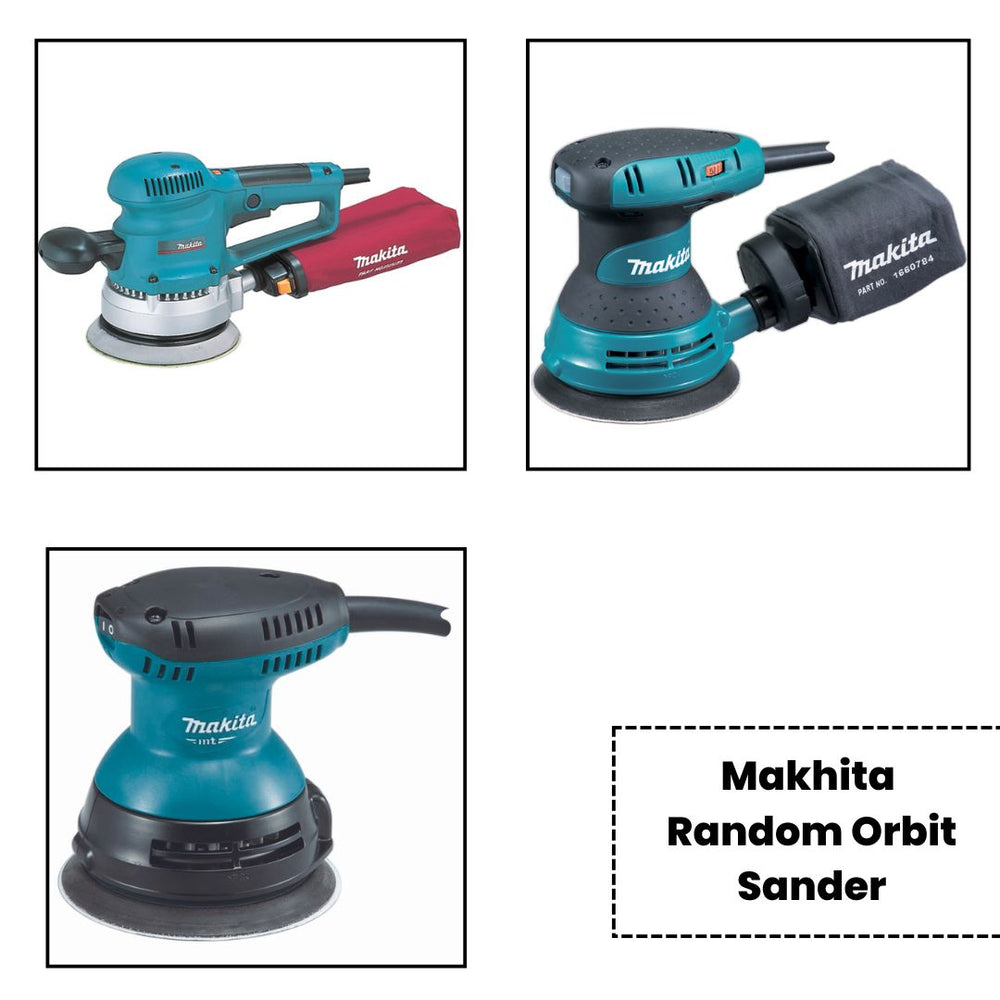 Variable Speed Random Orbit Sander with Built-In Dust Extraction System ...