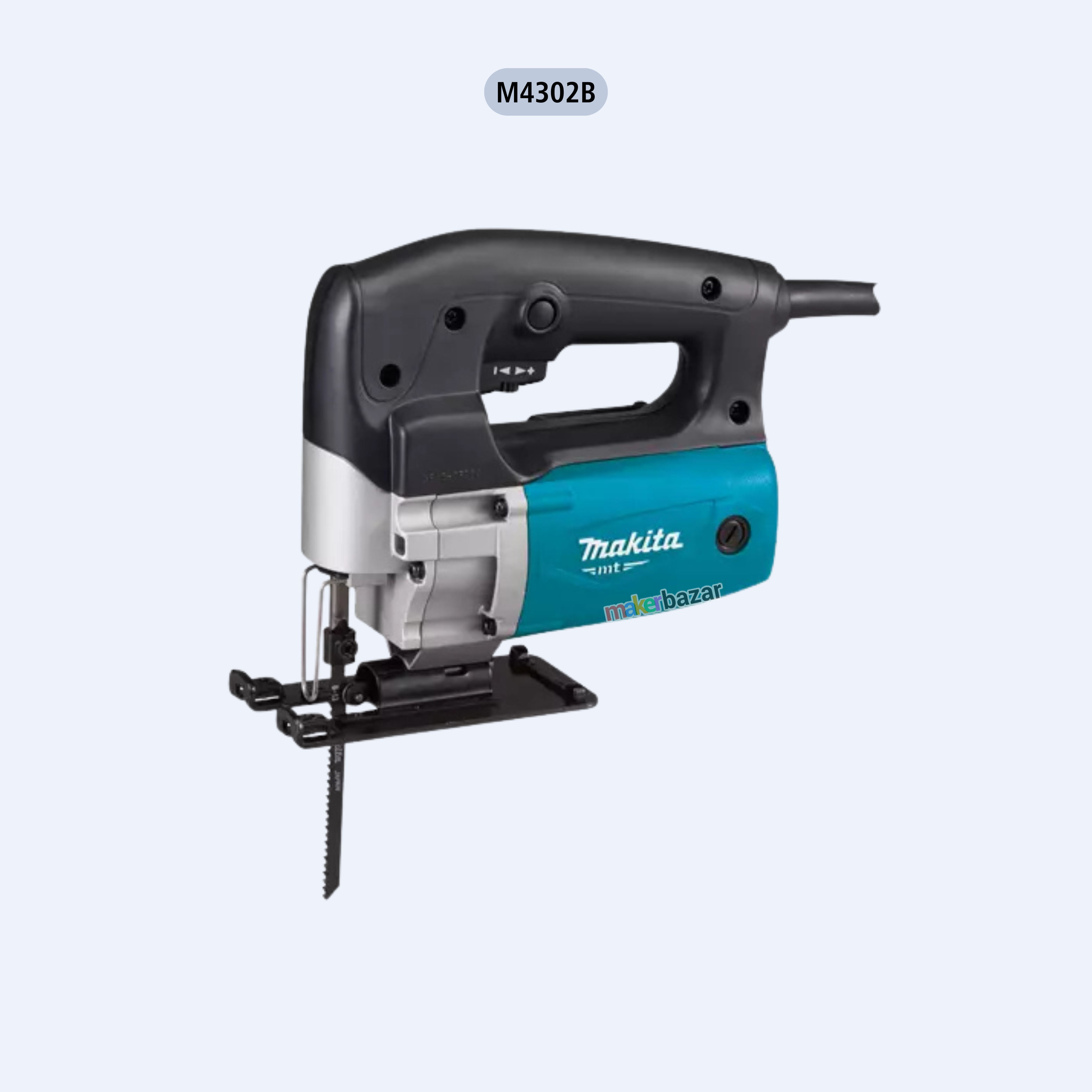 Makita Variable Speed Jig Saw Machine with Bevel Cutting