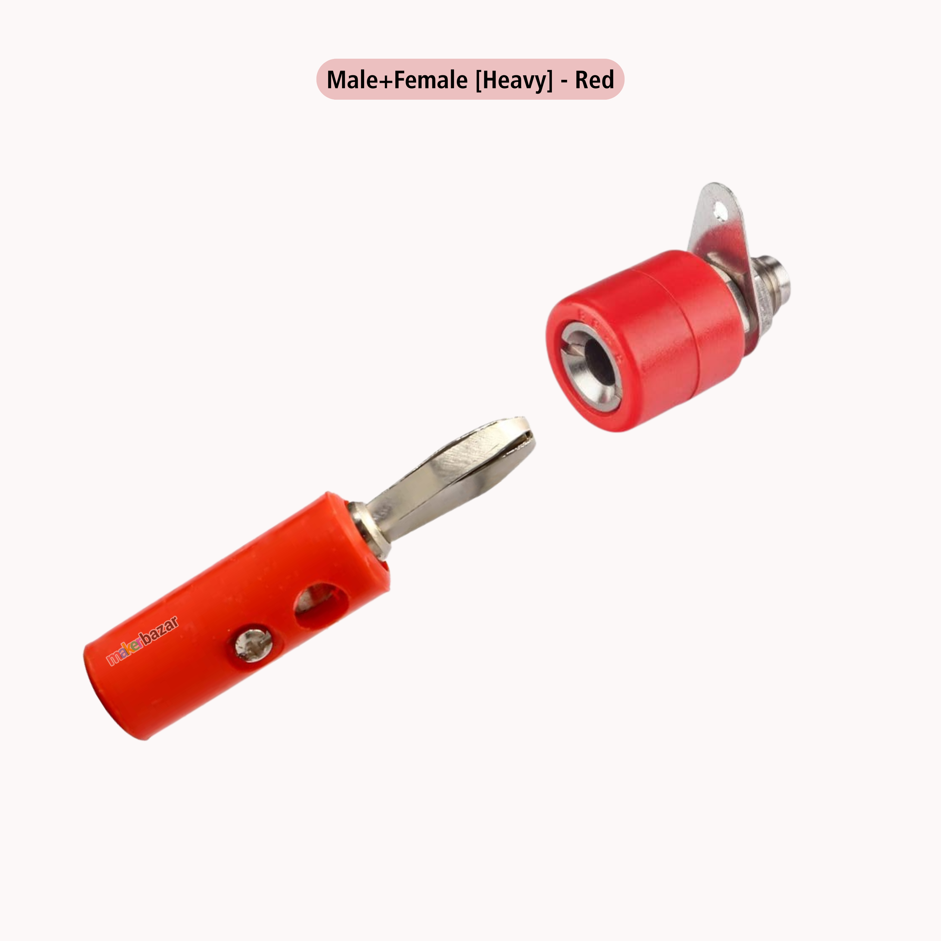 [Type 1] 4mm Banana Jack Plug Connector & Socket