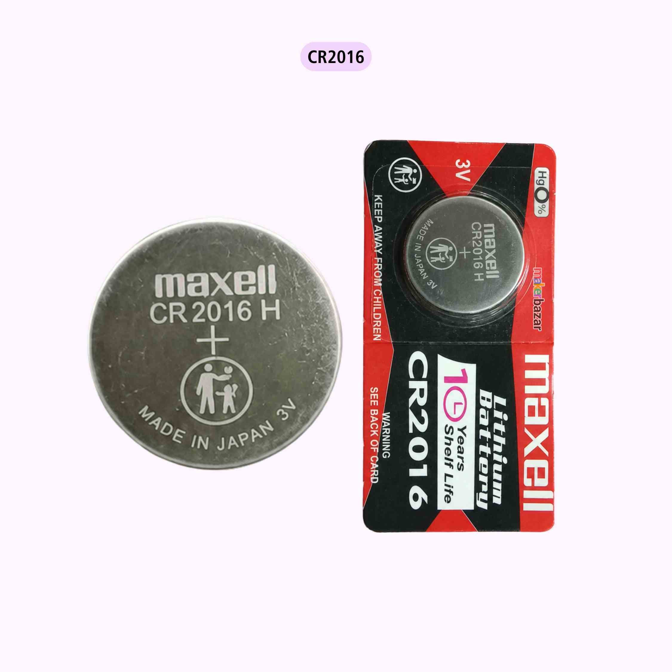 Maxell: 3V Non-Rechargeable Lithium Coin Button Cells