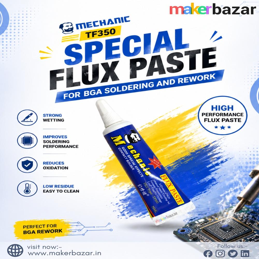 Mechanic: TF350 Special Flux Paste for BGA Soldering and Rework