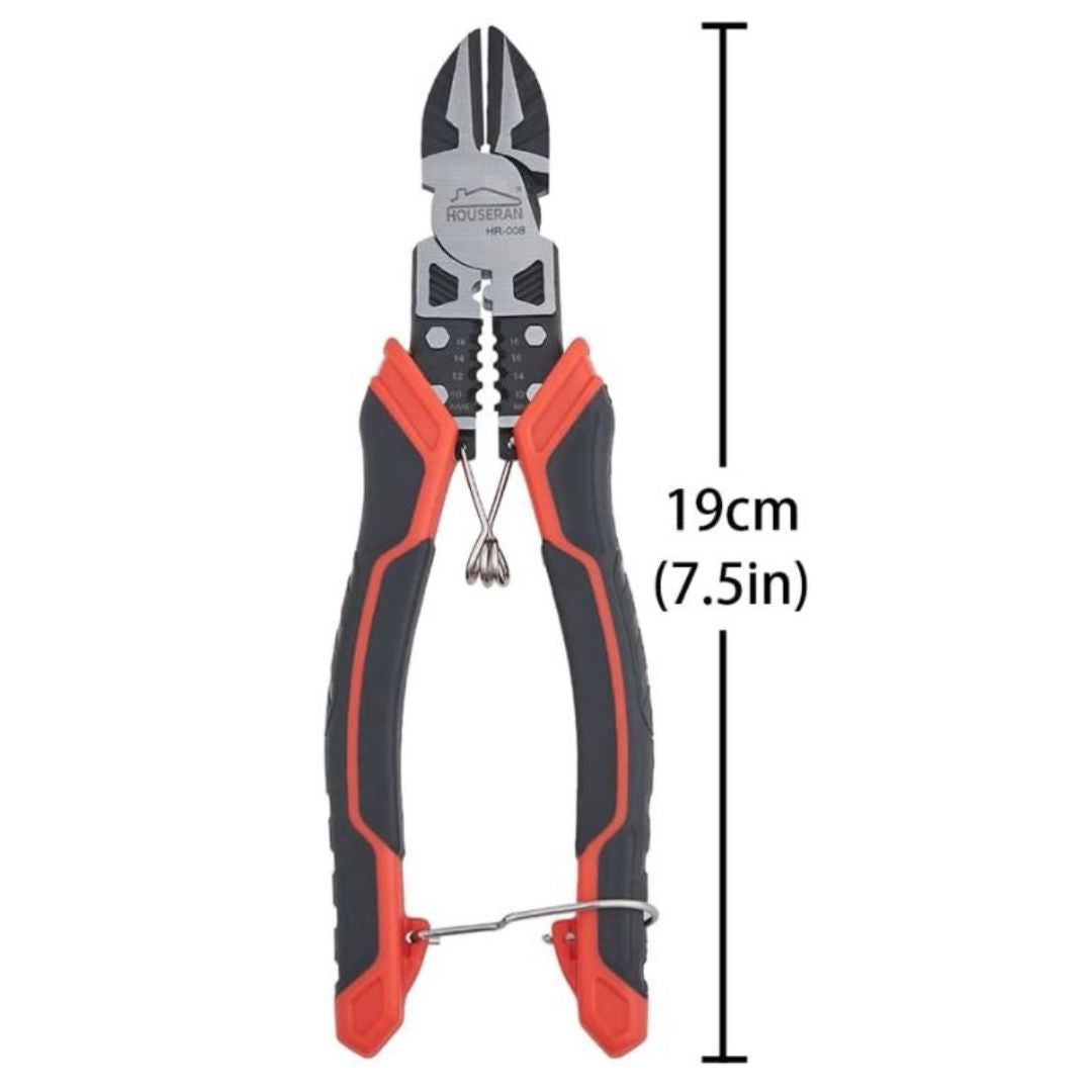 Multifunctional Lineman's Plier with in-built Wire Stripper & Crimper