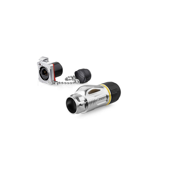 CNLINKO BD-24 RJ45 Waterproof Ethernet Connector | Industrial IP67 ...