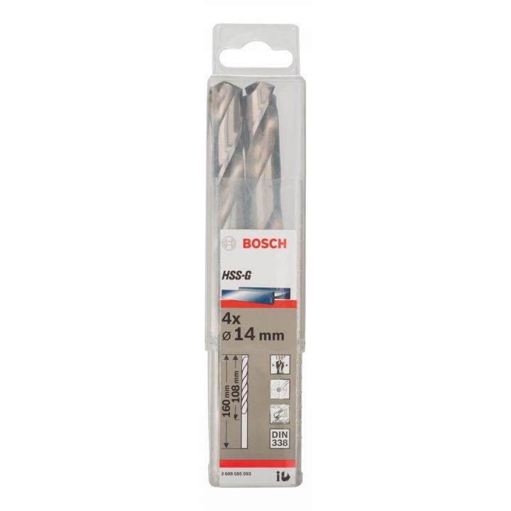 Bosch Metal Drill Bits HSS-G PointTeq
